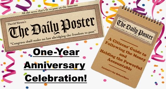 EVENT: Join Us To Celebrate The Daily Poster's Anniversary